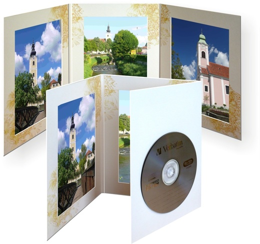 Leporela na 3 foto + CD