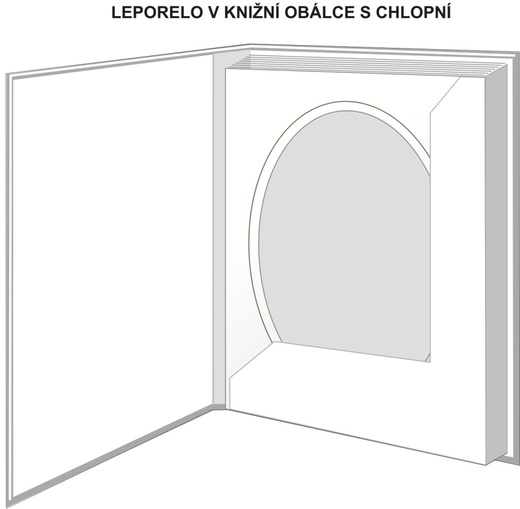 Knižní s chlopní