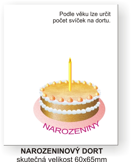 Narozeninový dort